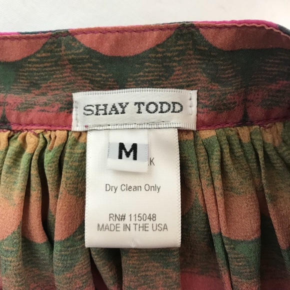 Shay Todd silk top/dress - Picture 8 of 8